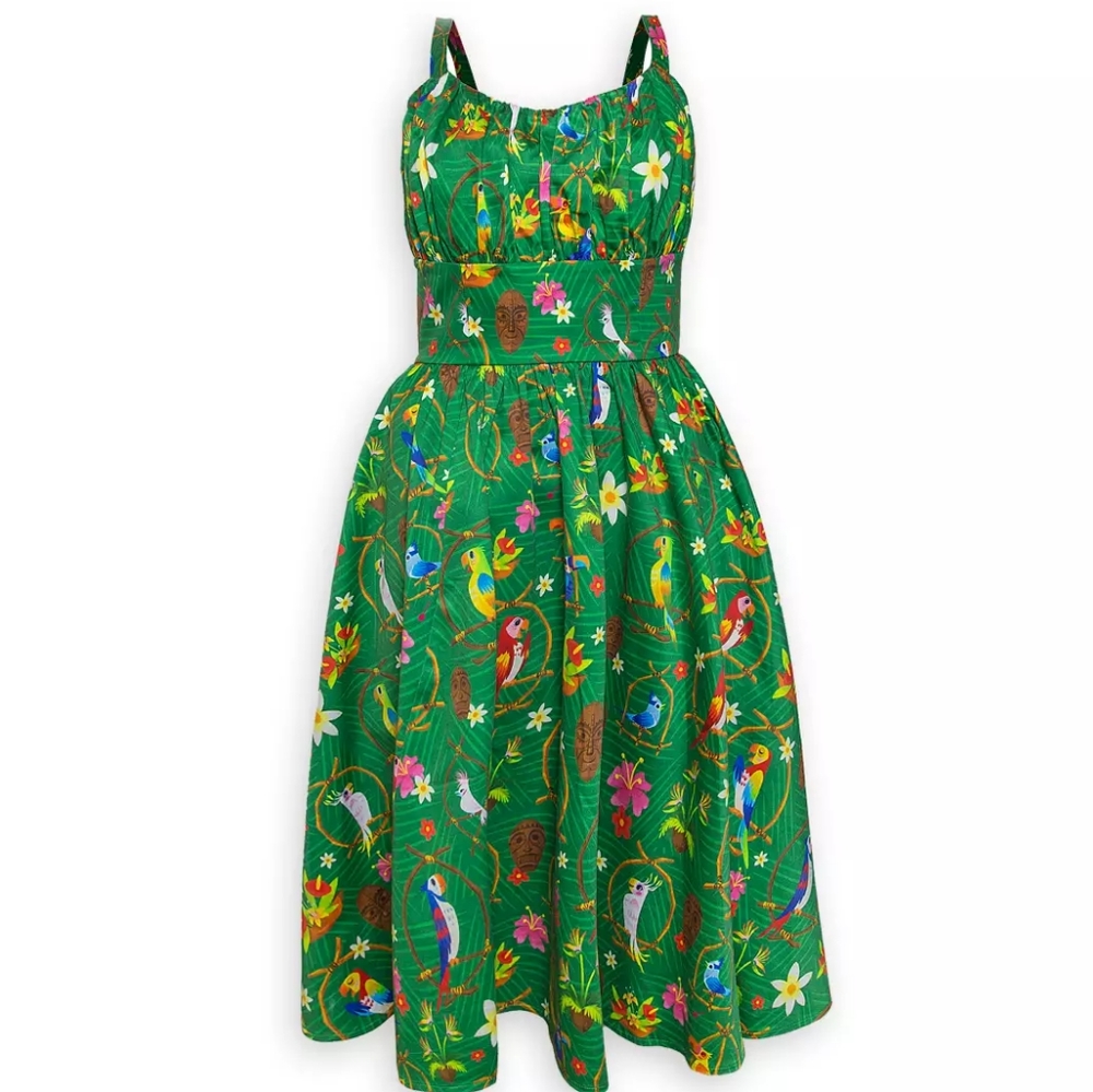 Disney parks tiki room dress adult size Medium M Disneyland Park exclusive